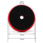 BRAYT ABSOLUTE CUT WOOL COMPOUND & POLISHING PAD 150MM 6" - Image 3