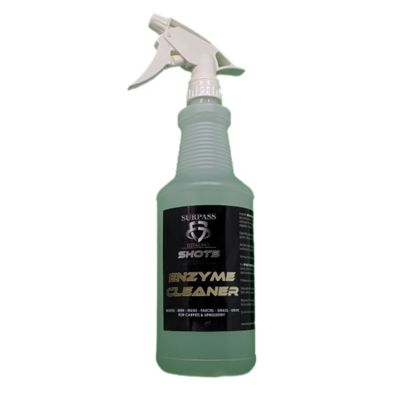 PXL_20250301_105639841-fotor-20250301111041.png Surpass Shots ENZYME CLEANER Bio-Enzymatic Carpet and Upholstery Cleaner 1L - Image 1