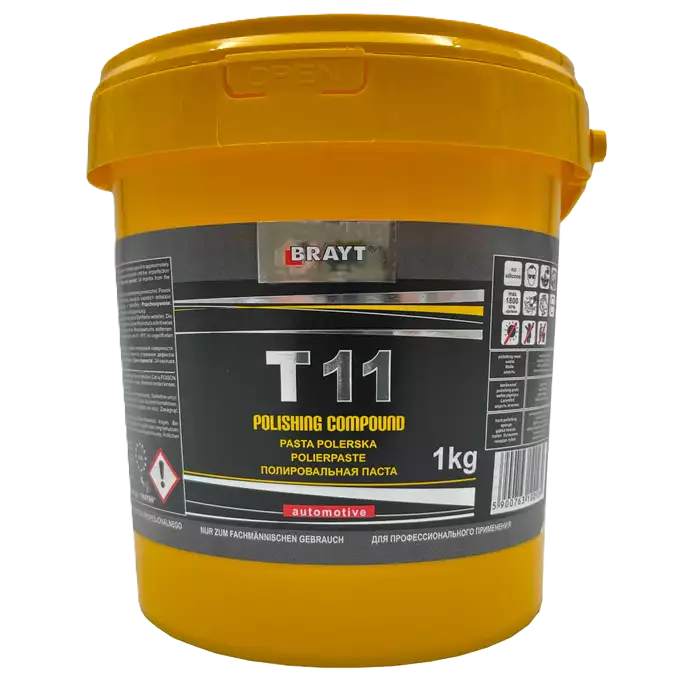 da2ba02b5640b546b5f4c7e88ca242bbafc34ccd.png Brayt T11 Compound + Hard Yellow Compounding Pad 150mm or Extra Cut Wool Polishing Pad 140mm - Image 1