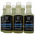 Surpass Shots NANO SHAMPOO Hydrophobic Ceramic Wash pH Neutral Highly Concentrated 500ml x 6